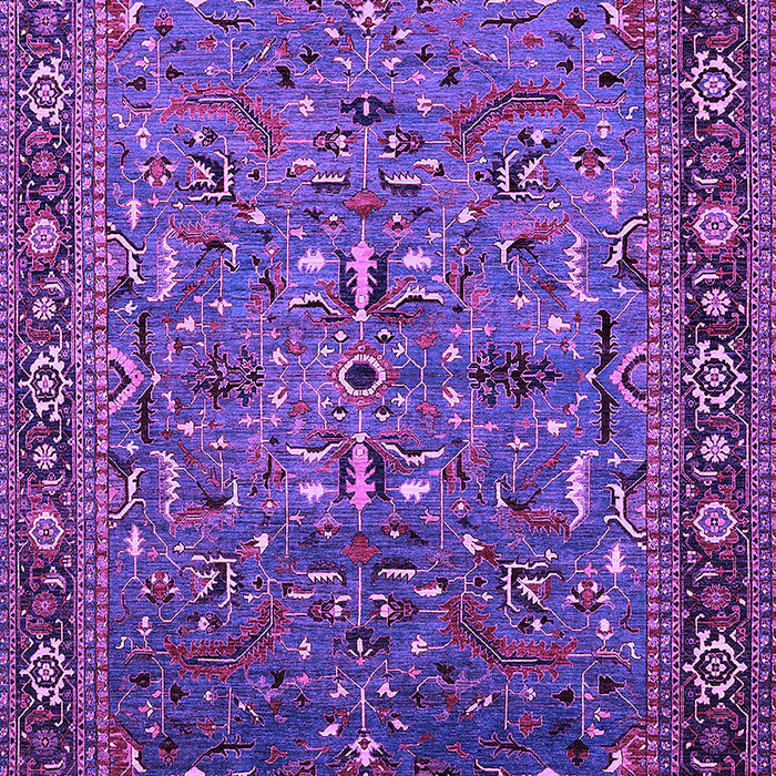 Oriental Purple Traditional Rug, urb2343pur