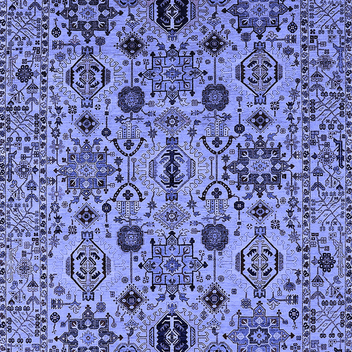 Oriental Blue Traditional Rug, urb2344blu