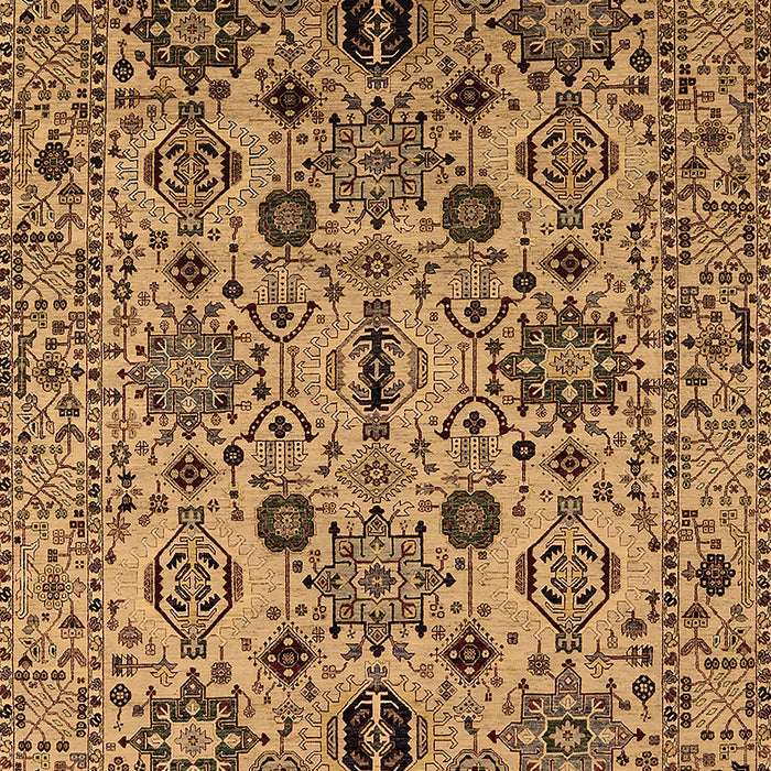 Oriental Brown Traditional Rug, urb2344brn