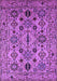 Oriental Purple Traditional Rug, urb2344pur