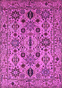 Oriental Pink Traditional Rug, urb2344pnk