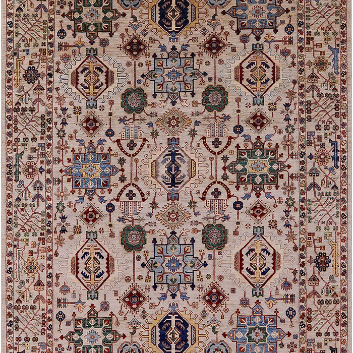 Mid-Century Modern Red Brown Oriental Rug, urb2344