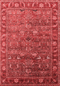 Oriental Red Traditional Rug, urb2345red