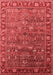 Oriental Red Traditional Area Rugs