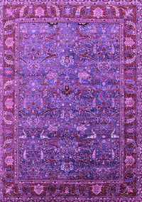 Oriental Purple Traditional Rug, urb2345pur