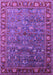 Oriental Purple Traditional Rug, urb2345pur