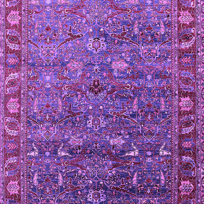 Oriental Purple Traditional Rug, urb2345pur