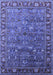 Oriental Blue Traditional Rug, urb2345blu