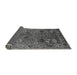 Sideview of Oriental Gray Traditional Rug, urb2346gry