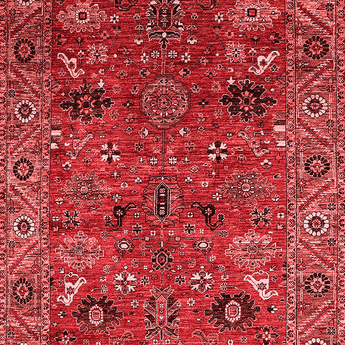 Oriental Red Traditional Area Rugs