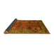 Sideview of Oriental Yellow Traditional Rug, urb2346yw