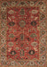 Oriental Brown Traditional Rug, urb2346brn