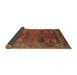 Sideview of Oriental Brown Traditional Rug, urb2346brn