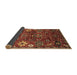 Sideview of Oriental Brown Industrial Rug, urb2347brn