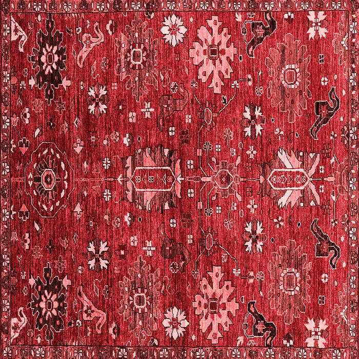 Oriental Red Industrial Rug, urb2347red