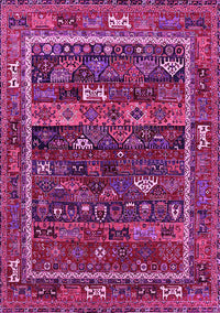 Oriental Pink Industrial Rug, urb2348pnk