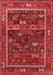 Oriental Red Industrial Area Rugs