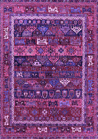 Oriental Purple Industrial Rug, urb2348pur