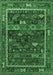 Oriental Emerald Green Industrial Rug, urb2348emgrn