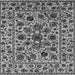 Square Oriental Gray Industrial Rug, urb2349gry