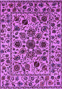 Oriental Purple Industrial Rug, urb2349pur