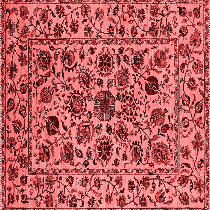 Oriental Red Industrial Rug, urb2349red