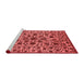 Industrial Red Washable Rugs