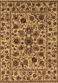 Oriental Brown Industrial Rug, urb2349brn