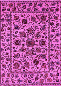 Oriental Pink Industrial Rug, urb2349pnk