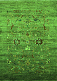 Oriental Green Industrial Rug, urb2350grn