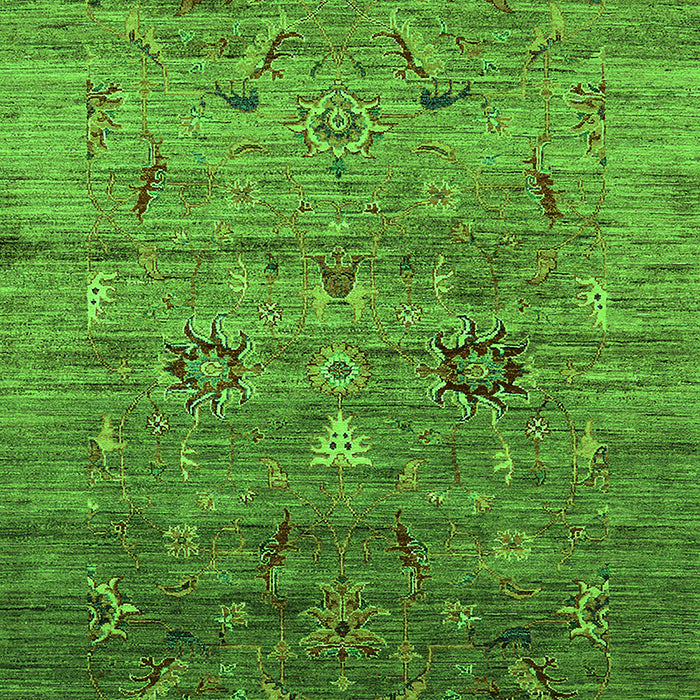 Oriental Green Industrial Rug, urb2350grn