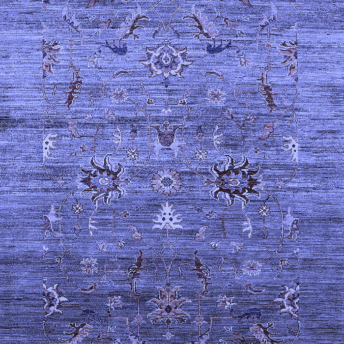 Oriental Blue Industrial Rug, urb2350blu