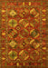 Oriental Yellow Industrial Rug, urb2351yw