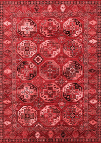 Oriental Red Industrial Rug, urb2351red