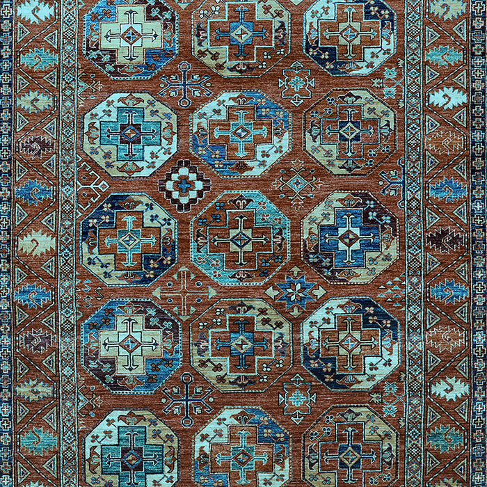 Oriental Light Blue Industrial Rug, urb2351lblu