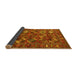 Sideview of Oriental Yellow Industrial Rug, urb2351yw