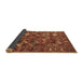 Sideview of Oriental Brown Industrial Rug, urb2351brn