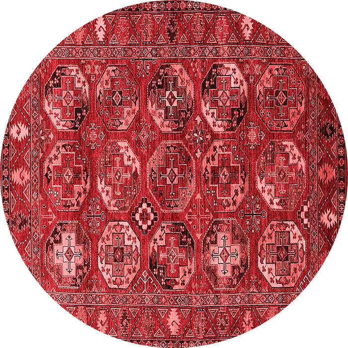 Machine Washable Oriental Red Industrial Rug, wshurb2351red