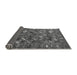 Sideview of Oriental Gray Industrial Rug, urb2351gry