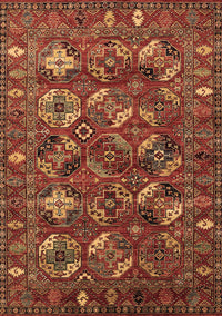 Oriental Brown Industrial Rug, urb2351brn