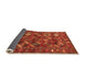 Sideview of Oriental Orange Industrial Rug, urb2351org