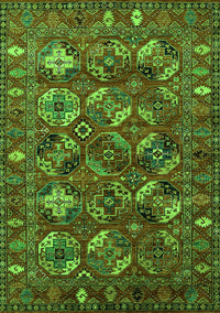 Oriental Green Industrial Rug, urb2351grn