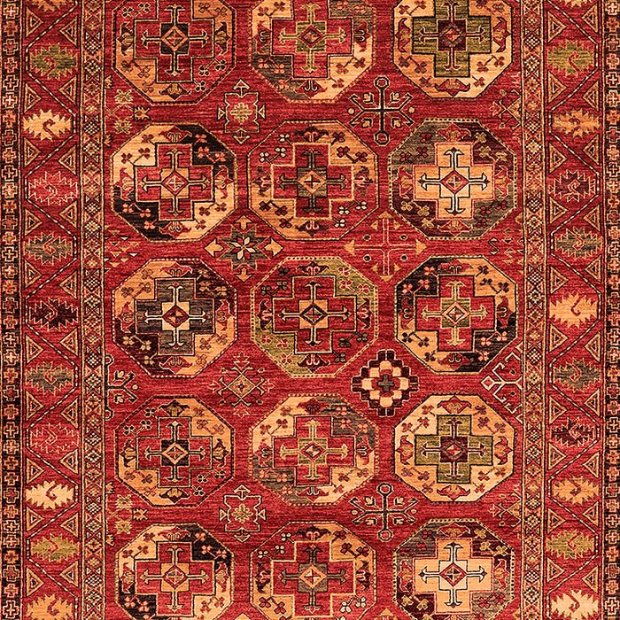 Oriental Orange Industrial Rug, urb2351org