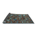 Sideview of Oriental Light Blue Industrial Rug, urb2351lblu