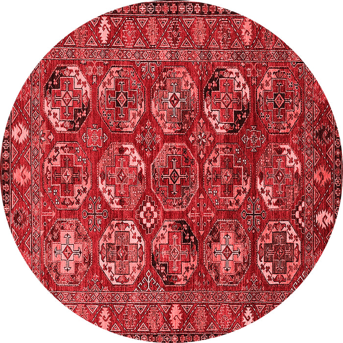 Machine Washable Oriental Red Industrial Rug, wshurb2352red