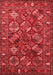 Oriental Red Industrial Area Rugs