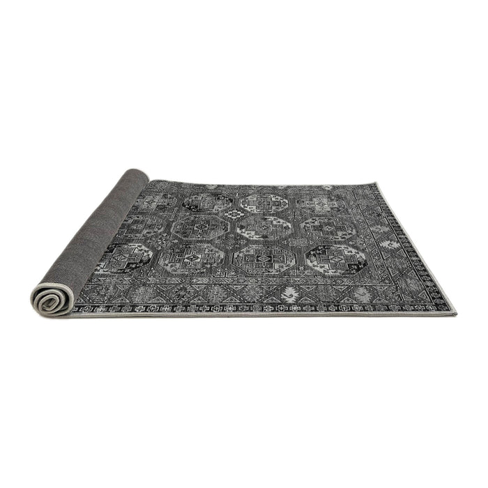 Sideview of Oriental Gray Industrial Rug, urb2352gry