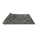 Sideview of Oriental Gray Industrial Rug, urb2352gry