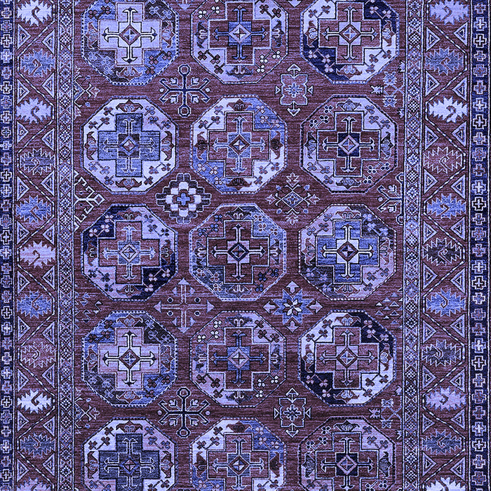 Oriental Blue Industrial Rug, urb2352blu