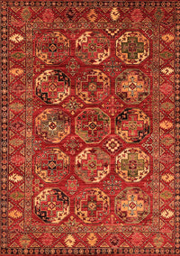 Oriental Orange Industrial Rug, urb2352org